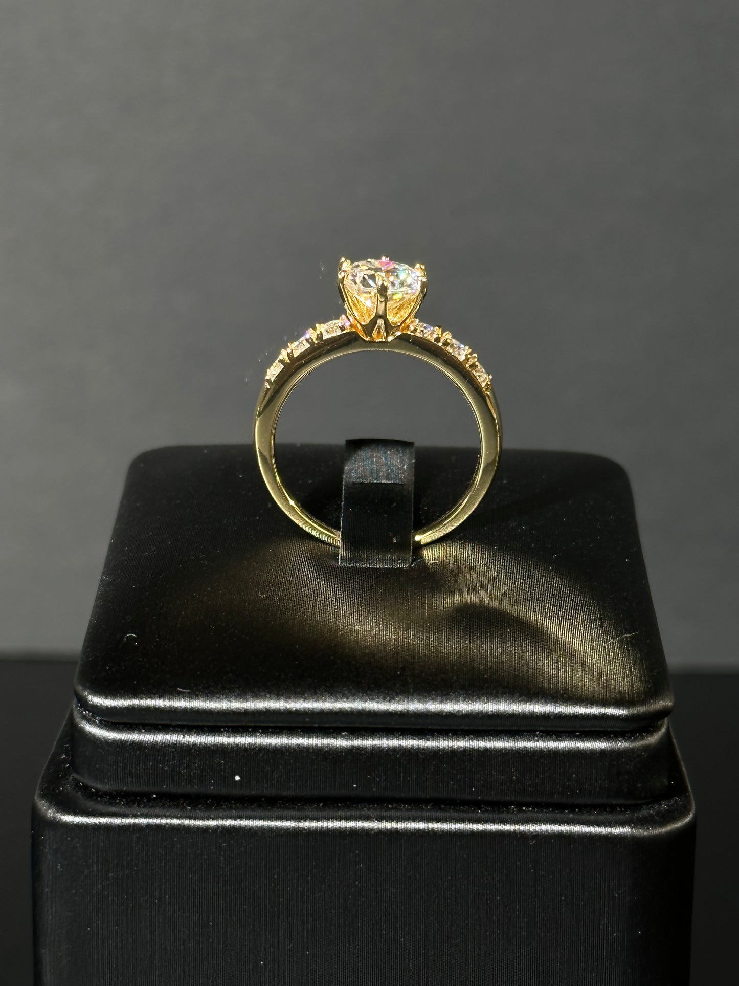925 Silver Moissanite Ring (FRAE)